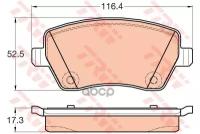 Gdb2017_колодки Дисковые Передние! Nissan Micra 1.2I-1.5Cdi &16V 03> TRW арт. GDB2017