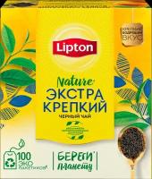 Чай черный LIPTON Экстра Крепкий, 100пак