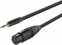 ROXTONE GPTC090/3 Аудиокабель 3,5mm Stereo Jack 3P XLR (F), 3м