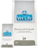 Сухой корм Farmina VET LIFE Feline Neutered Female диета для кошек 10 кг