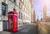 Фотообои Телефонная будка загадочного Лондона 275x413 (ВхШ), бесшовные, флизелиновые, MasterFresok арт 9-542