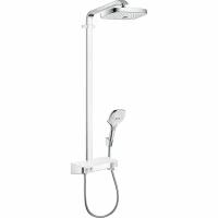 Душевая система Hansgrohe Raindance Select E хром, белый (27126400)