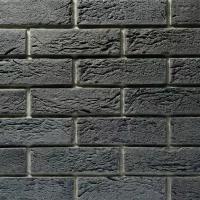 Фасадная плитка (В109-01) 210х60х15мм BRICK, серый, плоскостной, нормативная ширина шва 10мм., (упаковка 0,924м2)