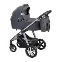 Коляска 2 в 1 Baby Design Husky 2021, Graphite / Графит (117)