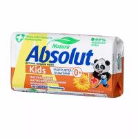 Мыло туалетное 90 г ABSOLUT (Абсолют) Kids, календула, антибактериальное, 811778