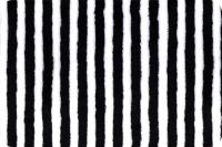 Плюш Peppy Mini stripe cuddle, 48х48 см, 440 г/м2, 100% полиэстер, цвет black, white