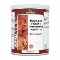 Масло для мебели с повышенной твердостью Borma Hard Furniture Oil 1 литр 4902