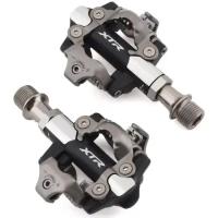 Педали SHIMANO XTR, M9100, SPD, с шипами SH51, на 3мм короче ось