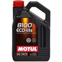 Моторное масло Motul 8100 Eco-Lite 5W-30 синтетическое 5 л (108214)