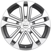 Литые колесные диски Carwel Куж 1803 (RAV4) 7x18 5x114.3 ET35 D60.1 Чёрный глянцевый с полированной лицевой частью (098739)