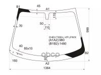 Стекло Лобовое Chevrolet Aveo 11-15 XYG арт. CHEV-T300-L-VP LFW/X