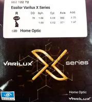 Линза Essilor 1.67 Stylis Varilux X 2 Transitions Gen 8 Emerald Crizal Drive
