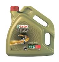 Моторное масло Castrol Power 1 Racing 4T 10W50 синтетическое 4л