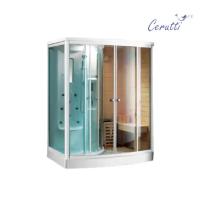 Комбинированная сауна 2в1 Ceruttispa LESINA-R 1650x1100x2150