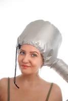 Термошапка сушуар для укладки и сушки волос волос для взрослых, шапочка насадка на фен