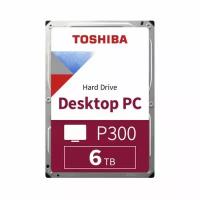 Жесткий диск Toshiba P300 HDWD260UZSVA, 6ТБ, HDD, SATA III, 3.5"