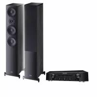 C напольной акустикой Marantz PM6007 + Heco Aurora 700 Ebony Black