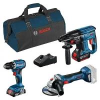 Набор инструментов Bosch Professional AmpShare 18V Machine Set 3