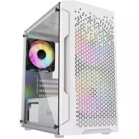 Корпус Powercase Mistral Micro Z3W Mesh LED CMIMZW-L3