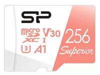 Карта памяти 256Gb - Silicon Power Superior A1 MicroSDXC Class 10 UHS-I U3 SP256GBSTXDV3V20