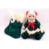 Кукла Precious Moments Little Miss Christmas (Драгоценные Моменты Маленькая мисс Рождество) 41 см, The Doll Maker