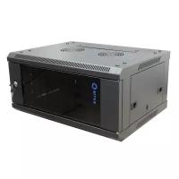 5bites Шкаф телекоммуникационный настенный TC6401-06B 6U / 600*450 / WALL / BLACK