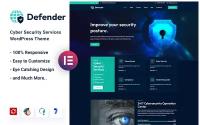 Шаблон Wordpress Defender - Cyber Security Services Theme WordPress