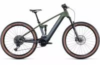 Горный велосипед Cube Stereo Hybrid 120 TM 29 (2022) серый 20"