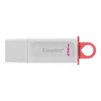 Флешка USB Kingston DataTraveler Exodia 256ГБ, USB3.1, белый и розовый [kc-u2g256-5r]