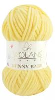 Пряжа Wolans yarn Bunny baby цвет 100-44