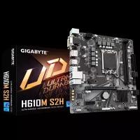 Материнская плата GIGABYTE H610M S2H, Socket1700, Intel H610, mATX