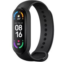 Фитнес-браслеты XIAOMI Фитнес-браслет Xiaomi Mi Smart Band 6 NFC, 1.56", Amoled, WR50M, BT5.0, чёрный