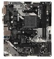 Материнская плата Asrock B450M-HDV R4.0 Soc-AM4 AMD B450 2xDDR4 mATX AC`97 8ch(7.1) GbLAN RAID+VGA+DVI+HDMI