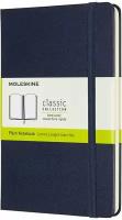 Блокнот Moleskine Medium Plain Notebook, синий