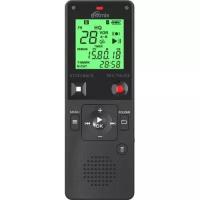 Ritmix RR-820 8Gb Black цифр. диктофон (8Gb, LCD, FM, USB, microSD, 2xAAA)