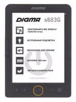 6" Электронная книга DIGMA s683G 1024x758, E-Ink, 4 ГБ