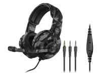 Наушники Trust GXT 411K Radius Headset Black Camo 24360