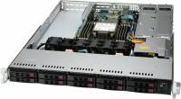 Серверная платформа Supermicro SYS-110P-WTR/1U/1x4189/ 8xDDR4-3200 RDIMM/LRDIMM/ 10x2.5"