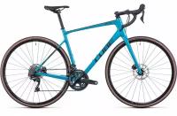 Шоссейный велосипед Cube Attain GTC SL (2022) серый 58см