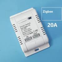 Реле для умного дома Tuya Smart Switch ZigBee, 20А