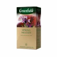 Чай Спринг Мелоди мята 25 пакетиков Greenfield