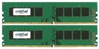 Crucial 8GB Kit (4GBx2) DDR4 2400 MT/s (PC4-19200) CL17 SR x8 Unbuffered DIMM 288pin