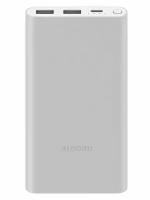 Внешний аккумулятор Xiaomi Mi Power Bank 10000mAh Silver PB100DZM