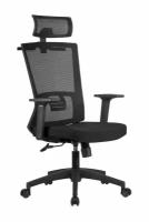 Компьютерное кресло Riva Chair A926 черная сетка / черная ткань