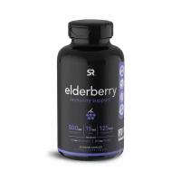 Комплекс бузины, Elderberry Complex, Sports Research, 60 капсул