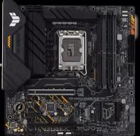 Материнская плата ASUS TUF GAMING B660M-PLUS WIFI D4 Socket 1700, Intel B660, 4xDDR4, PCI-E 5.0, 2500 Мбит/с, Wi-Fi, Bluetooth, USB 3.2 Gen1, 4xUSB 3.2 Gen2, USB 3.2 Gen2x2 Type-C, HDMI, DisplayPort, подсветка, mATX