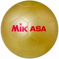 Мяч футбольный сувенирный для автографов MIKASA GOLD SB, размер 5, золотой