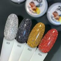 Zoo Nail Art 1604 Светоотражающий глиттер "Светлячок" 1 г розовый