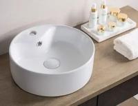 BelBagno Раковина BelBagno BB1400 накладная керамическая, круглая