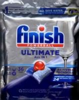 Финиш / Finish All In 1 PowerBall Ultimate - Таблетки для посудомоечных машин 36 шт